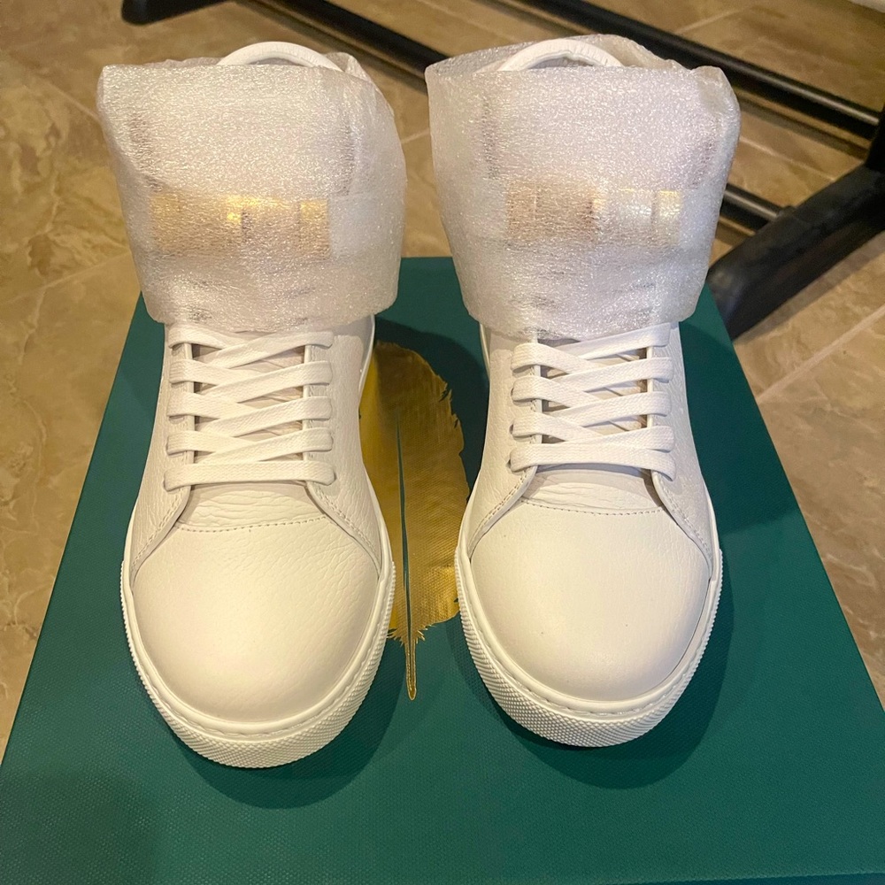 Buscemi 100mm alce white Sz 40(us 7)